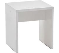 Tabouret 40x35x44,cm blanc Blanc G