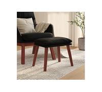 Tabouret 45x29,5x35 cm similicuir noir341490