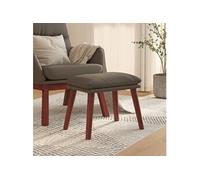 vidaXL Tabouret 45x29,5x35 cm similicuirgris341492 Gris G