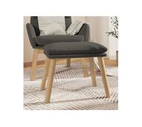 Tabouret 45x29,5x35 cm velours gris foncé341436