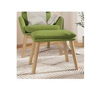 vidaXL Tabouret 45x29,5x35 cm velours vert clair341438 Vert G