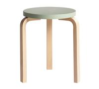 Tabouret 60 structure laqué claire clear lacquered solid birch base