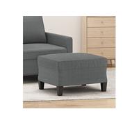 Repose-pied Jaune Clair 60x50x41 cm Tissu Tabouret Pouf Meuble Salon vidaXL