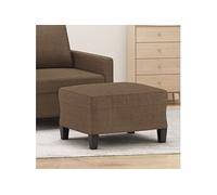 Repose-pied Jaune Clair 60x50x41 cm Tissu Tabouret Pouf Meuble Salon vidaXL