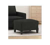 Tabouret 60x50x41 cm tissu noir349331