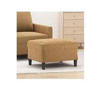 Tabouret 60x50x41 cm velours marron349300