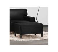 vidaXL Repose-Pied Noir 70x55x41 cm Similicuir