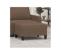 Tabouret 70x55x41 cm tissu marron349350