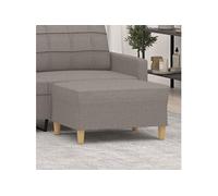 vidaXL Tabouret 70x55x41 cm tissu taupe349278 Taupe G