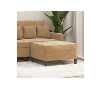 Tabouret 70x55x41 cm velours marron349324