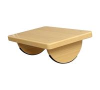 Tabouret à bascule - Tabouret ergonomique pour pieds, tabouret à bascule avec repose-pieds pour le travail - Repose-pieds avec conception de rouleau pour l'école, le salon, la chambre à coucher