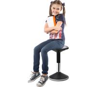 VEVOR Tabouret Oscillant Siège Réglable en Hauteur 40-55 cm Noir pour Enfants