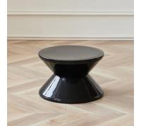Tabouret à chaussures en forme de sablier créatif, pouf rond en plastique, table multifonctionnelle pour chambre à coucher, salon, balcon, salle de jeux, entrée