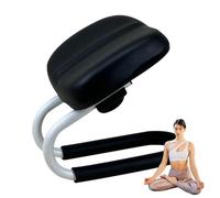 Tabouret à genoux - Tabouret de méditation | Repose-genoux réglables en hauteur pour prier avec coussin en éponge | Banc de siège, accessoires de méditation, manchon de jambe antidérapant, chaise