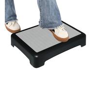 Tabouret à marches bas - polypropylène robuste debout | Plate-forme anticom de 9 cm de haut avec un design stable, stepper empilable compact pour les personnes âgées Support d'entrée externe interne