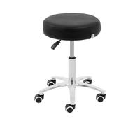 Tabouret à roulettes - 48 - 61 cm - 120 kg - noir | physa