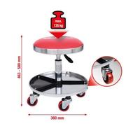KS Tools Tabouret à roulettes 500.8004 - charge max 135 kg