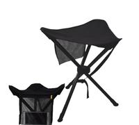 Tabouret à trois pieds | Poids maximum 100 kg | Feuille de pique-nique pliable | Tabouret à dos portable - Adulte Camping en plein air Randonnée Pêche BBQ Pique-nique Concert Festival
