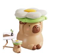 Tabouret - Adorable tabouret Capybara, tabouret confortable, tabouret en forme d'animal, repose-pieds pour changement de chaussures, coussin repose-pieds, joli banc pour canapé, chaise avec