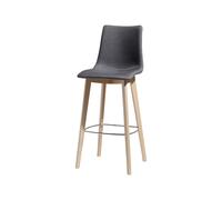 Tabouret Assise rembourré Sans Accoudoirs Scab Natural Zebra Pop 2812 FN T3 25 Gris Classique