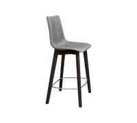 Tabouret Assise rembourré Sans Accoudoirs Scab Natural Zebra Pop 2812 FW T3 25 Gris Classique
