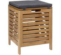 Tabouret avec coffre de rangement bambou 5five Marron G