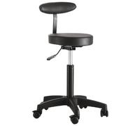 Tabouret avec dossier Master series Noir