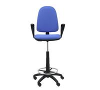 Piqueras y Crespo Tabouret Ayna Bali P&C T04CP Bleu