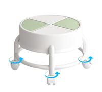 Tabouret bas à roulettes, siège roulant bas - Tabouret de chaise, siège bas | Siège bas pour la maison, le salon, Marchepied mobile robuste, Tabouret à roulettes pivotant, Tabouret à poulie basse