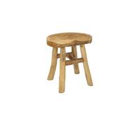 Tabouret bas Mauro Ferretti - En teck, 40 x 32 x 42 cm