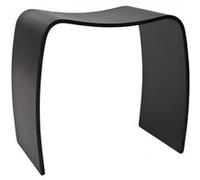 tabouret bas MITCH BLACK 31x47x45 cm Noir G