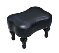 Tabouret Bas,Ottoman, Petit Repose-Pieds, Tabouret Bas for La Décoration De L'entrée Et du Salon Moderne(Black)