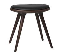 Mater - Low Stool H47 Dark Stained Beech Mater