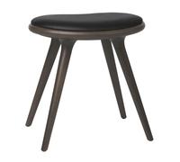 Tabouret bas structure hêtre H 47cm sirka grey beech base