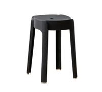 Tabouret Bas Tabouret en Plastique for la Maison, Banc épais, Tabouret Rond, Chaise de Rangement for célébrités sur Internet, empilable for Moulin à Vent pour Maison(K)