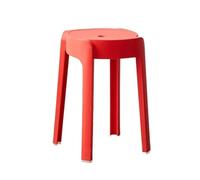 Tabouret Bas Tabouret en Plastique for la Maison, Banc épais, Tabouret Rond, Chaise de Rangement for célébrités sur Internet, empilable for Moulin à Vent pour Maison(I)