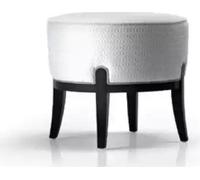 Tabouret Base Gris Salon Moderne Nouveau