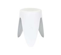 Tabouret Blanc 46 cm - QARIS -