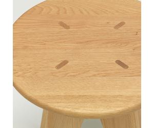 Tabouret Bois HxØ 45x40cm