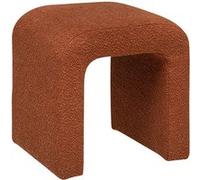 Tabouret bouclette Sevi ambre Atmosphera Marron G