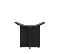 Tabouret Brutus Café Noir/Chêne