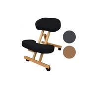 Vivezen - Tabouret, Chaise Ergonomique, siège Assis Genoux en Bois Pliable et réglable - 3 Coloris