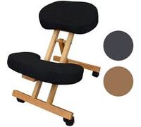 Vivezen - Tabouret, Chaise Ergonomique, siège Assis Genoux en Bois Pliable et réglable - 3 Coloris