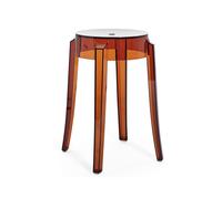 Tabouret Charles Ghost 46cm H x Ø 46x27cm