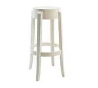 Tabouret Charles Ghost 75cm H x Ø 75x27cm