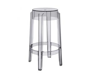 Tabouret Charles Ghost65cm H x Ø 65x46cm