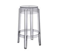 Tabouret Charles Ghost65cm H x Ø 65x46cm