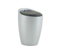Tabouret coffre de rangement DANIEL, gris