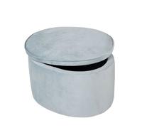 Tabouret Coffre Enfant Roba Lil Sofa En Velours - Bleu Clair Bleu