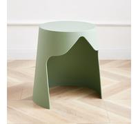 Tabouret Compact Empilable en Plastique, Petit Tabouret Seau Multi-usages, Facile à Ranger et à Nettoyer, Adapté à la Maison, au Restaurant et aux environnements Extérieurs(Green)